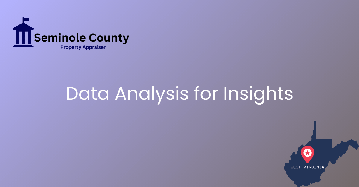 Data Analysis for Insights