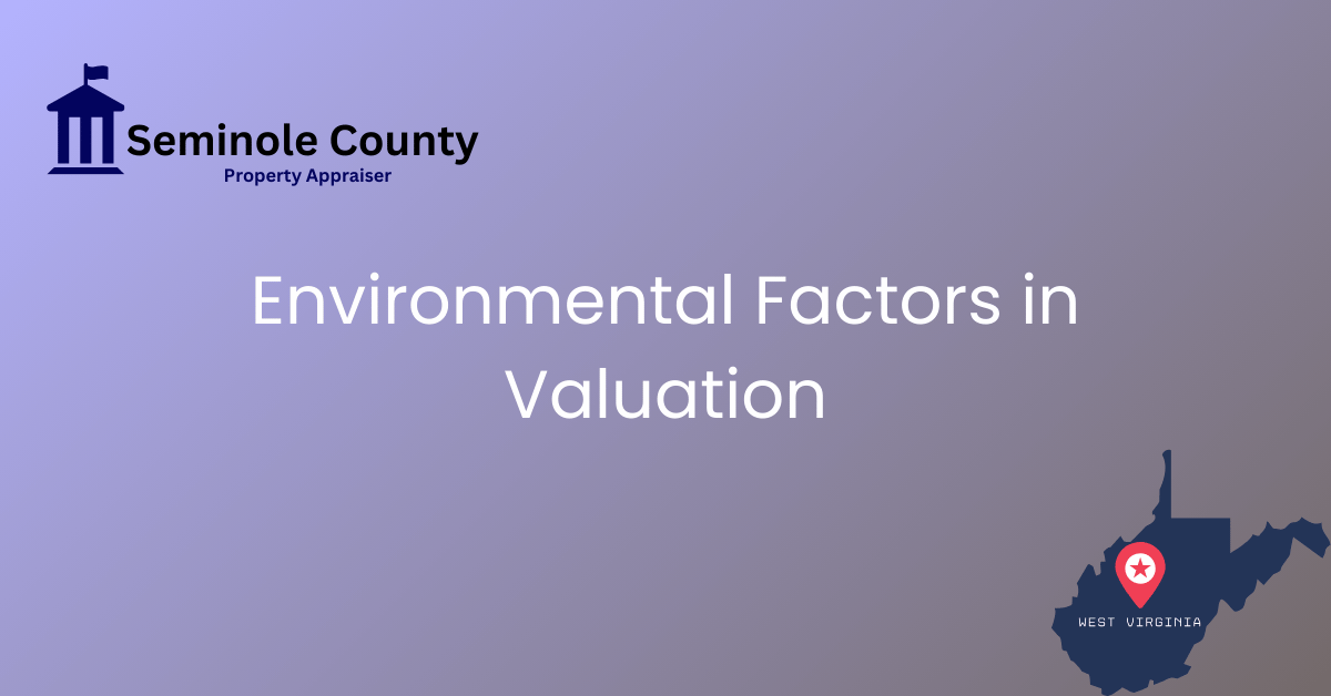 Environmental Factors in Valuation