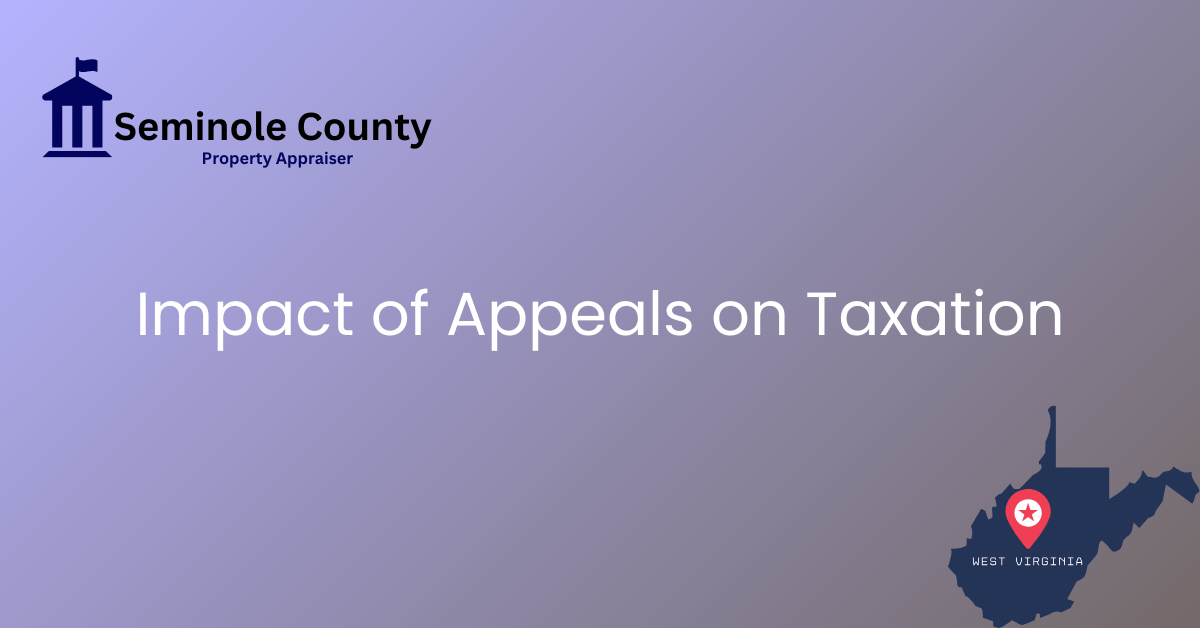 Impact of Appeals on Taxation