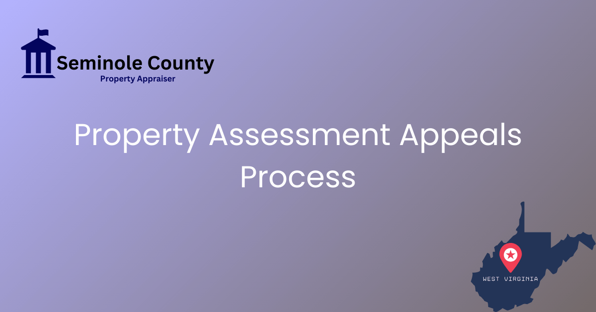 Property Assessment Appeals Process