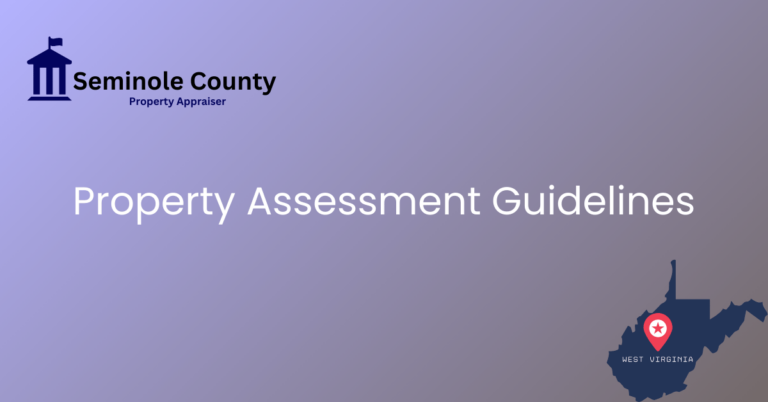 Property Assessment Guidelines