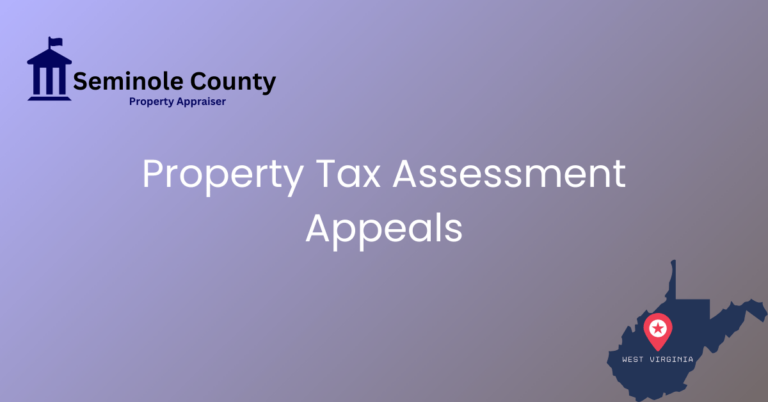 Property Tax Assessment Appeals