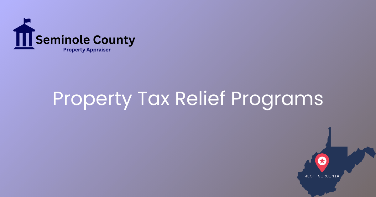 Property Tax Relief Programs - Seminole County Property Appraiser