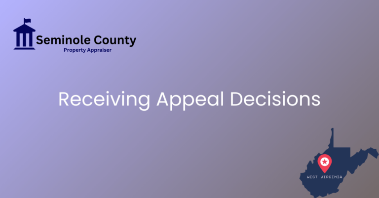 Receiving Appeal Decisions