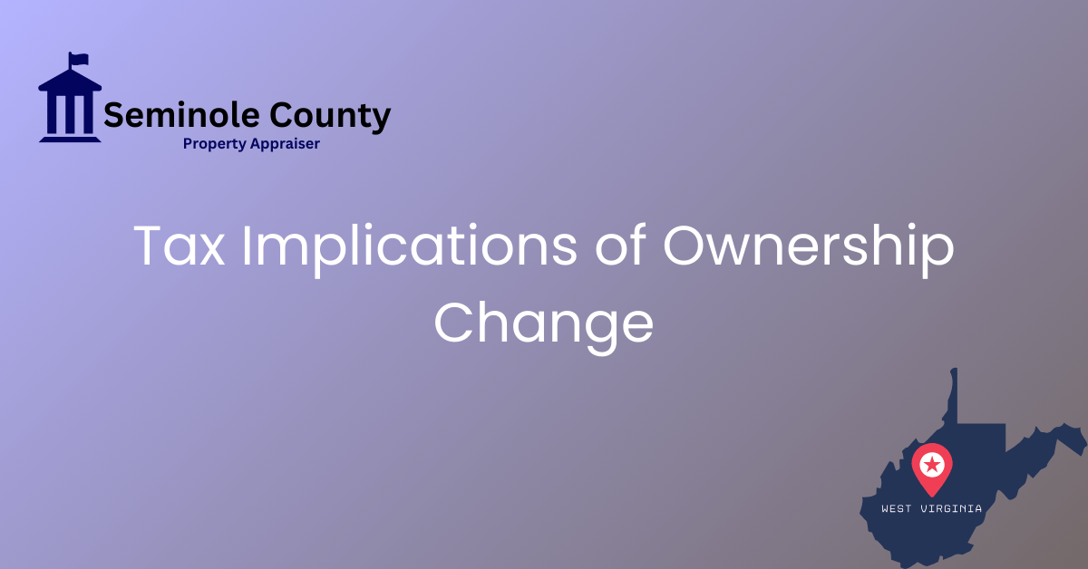 Tax Implications of Ownership Change